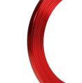 Floristik24 Aluminum flat wire red 5mm x 1mm 2.5m
