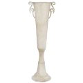 Floristik24 Decorative trophy vase antique with handles metal grey Ø15cm H59cm