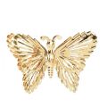 Floristik24 Decorative butterflies metal hanging decoration golden 5cm 30pcs