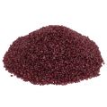 Floristik24 Decorative granules Burgundy decorative stones 2mm - 3mm 2kg