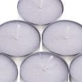 Floristik24 Scented candles lavender mimosa, tea lights scented Ø3.5cm H1.5cm 18 pieces