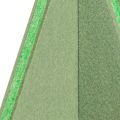 Floristik24 Felt decoration star to stand Christmas decoration felt green H62cm