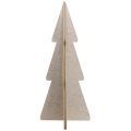 Floristik24 Felt Christmas tree fir tree decoration fir beige H80cm