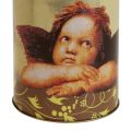 Floristik24 Grave candle angel grave candle with mourning light motif Ø6cm H15.5cm