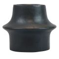 Floristik24 Tealight holder black candle holder ceramic Ø12cm H9cm