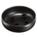 Floristik24 Candle bowl black candle holder with magnets Ø20cm