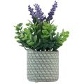Floristik24 Artificial Lavender in Pot Ceramic Violet Green H22cm