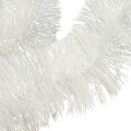 Floristik24 Tinsel garland in bright white tree decoration 270cm