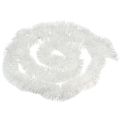 Floristik24 Tinsel garland in bright white tree decoration 270cm