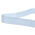 Floristik24 Deco ribbon gift ribbon light blue ribbon blue selvedge 15mm 3m