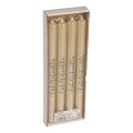 Floristik24 Christmas candles, stick candles, Christmas cream, 25 cm, 4 pieces