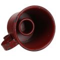 Floristik24 Candle holder vintage cup metal wine red Ø7cm H6cm 2pcs