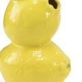 Floristik24 Lemon vase flower vase yellow summer decoration ceramic H20cm