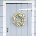 Floristik24 Artificial flower wreath door wreath wall decoration Ø30cm H6cm