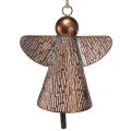 Floristik24 Decorative bell guardian angel metal bronze 19,5x12x19cm vintage