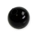 Floristik24 Deco beads Ø10mm black 115p