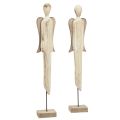 Floristik24 Angel wooden figure Christmas white washed H46cm 2pcs