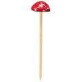 Floristik24 Fly agarics on a stick, red, 5.5cm - Decorative autumn mushrooms for garden and home 6 pieces