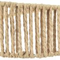 Floristik24 Decorative jute hanging rings Ø 29cm – Natural design for creative wall design 2pcs