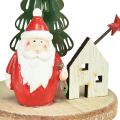 Floristik24 Decoration hanger Santa Claus snowman star H13cm 2pcs