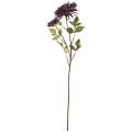 Floristik24 Artificial Chrysanthemum 2 Flowers Violet Ø5/11cm L70cm