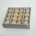 Floristik24 Ball candles 60mm cream 16 pcs