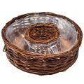 Floristik24 Natural willow plant rings in two sizes – 32 cm &amp; 25 cm – Ideal for table decoration – Set of 2