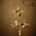 Floristik24 Star wrapped with jute Christmas decoration rustic 20cm 4 pieces