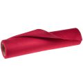 Floristik24 Velvet table runner red, shiny decorative fabric, 28×270cm - table runner for festive decoration