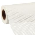 Floristik24 Honeycomb paper wrapping paper in white W50.5cm L250cm