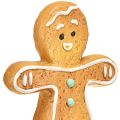 Floristik24 Christmas decoration gingerbread man and woman ceramic 16cm 2pcs